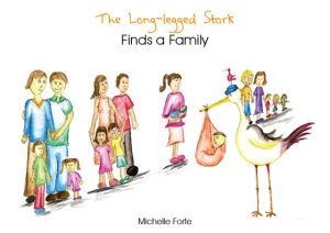 Your Family Books - The Long Legged Stork Finds a Family
