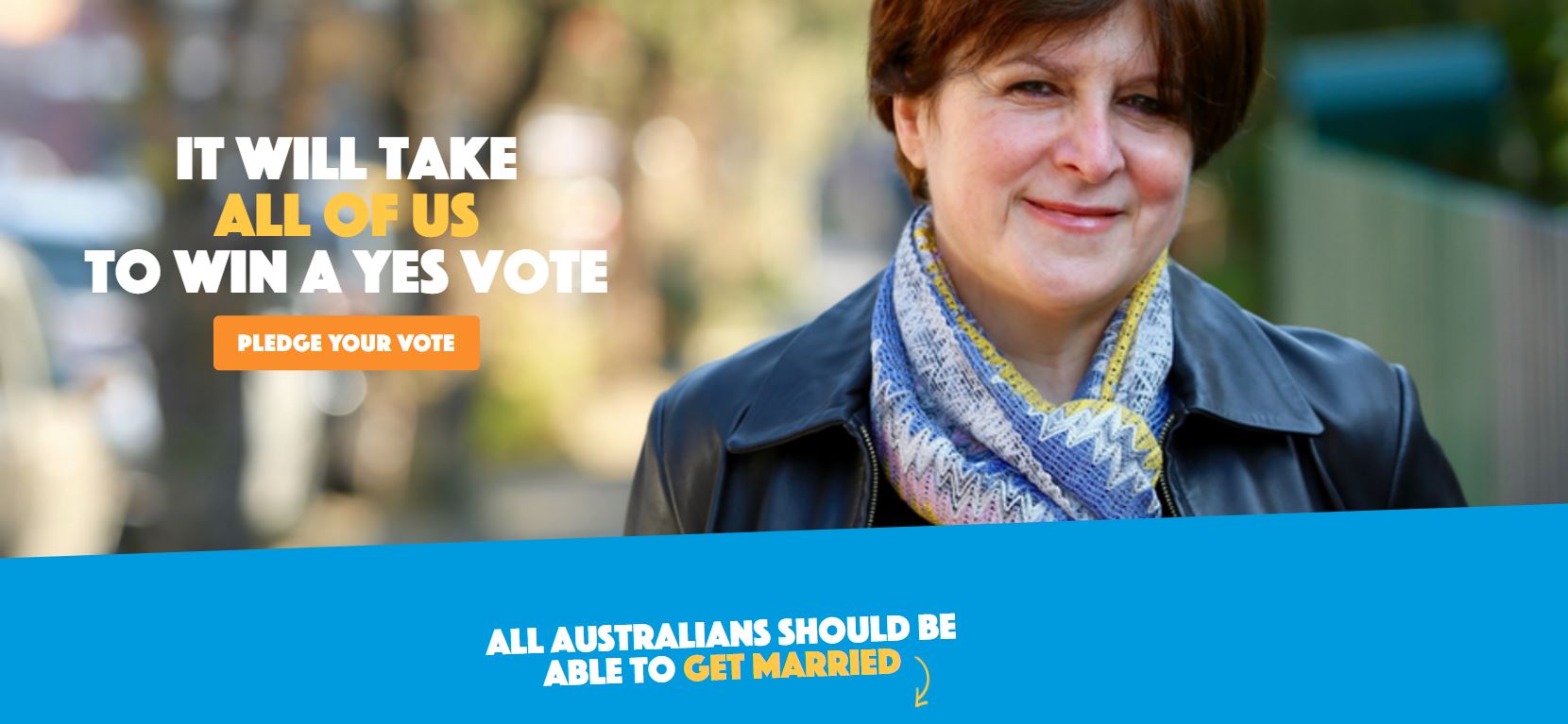 pledge yes - marriage equality